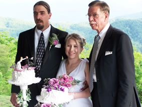 Rob Bremer Minister : Simple Affordable Smoky Mountain Wedding Ceremony